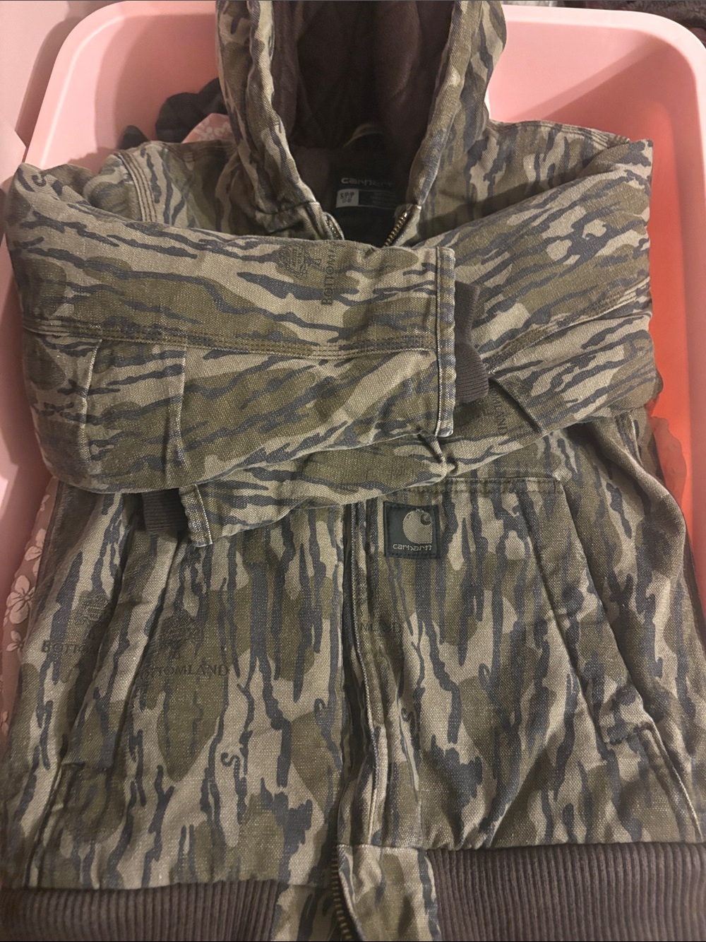 Carhartt Kids' Camo Hooded Jacket